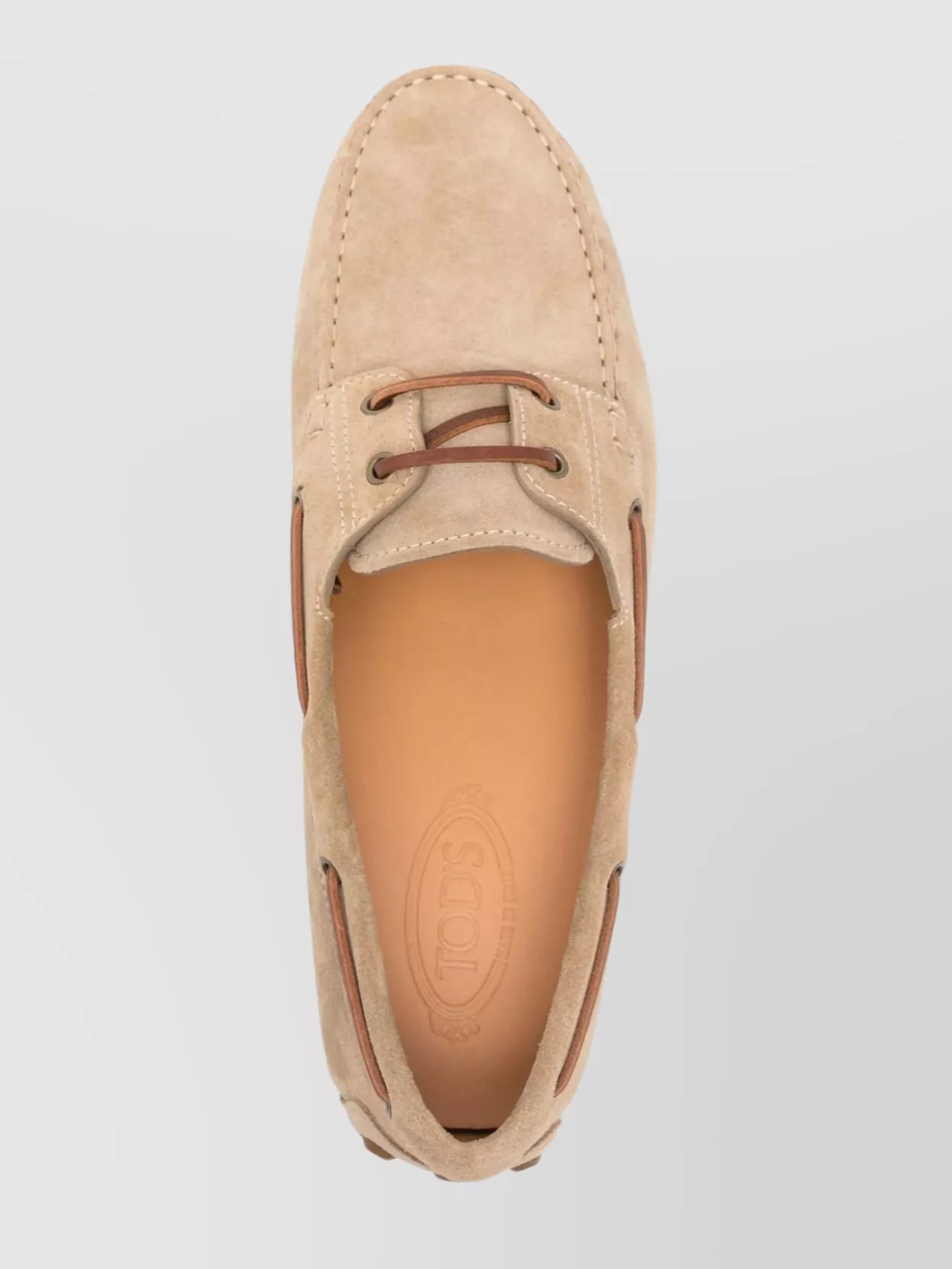 Tod's Bubble Moccasin With Rubber Pebble Outsole
