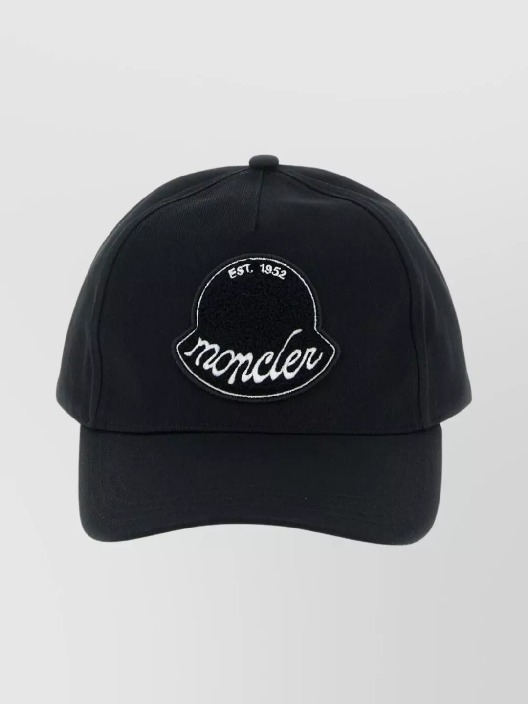Moncler Cotton gabardine baseball cap with curved brim | The