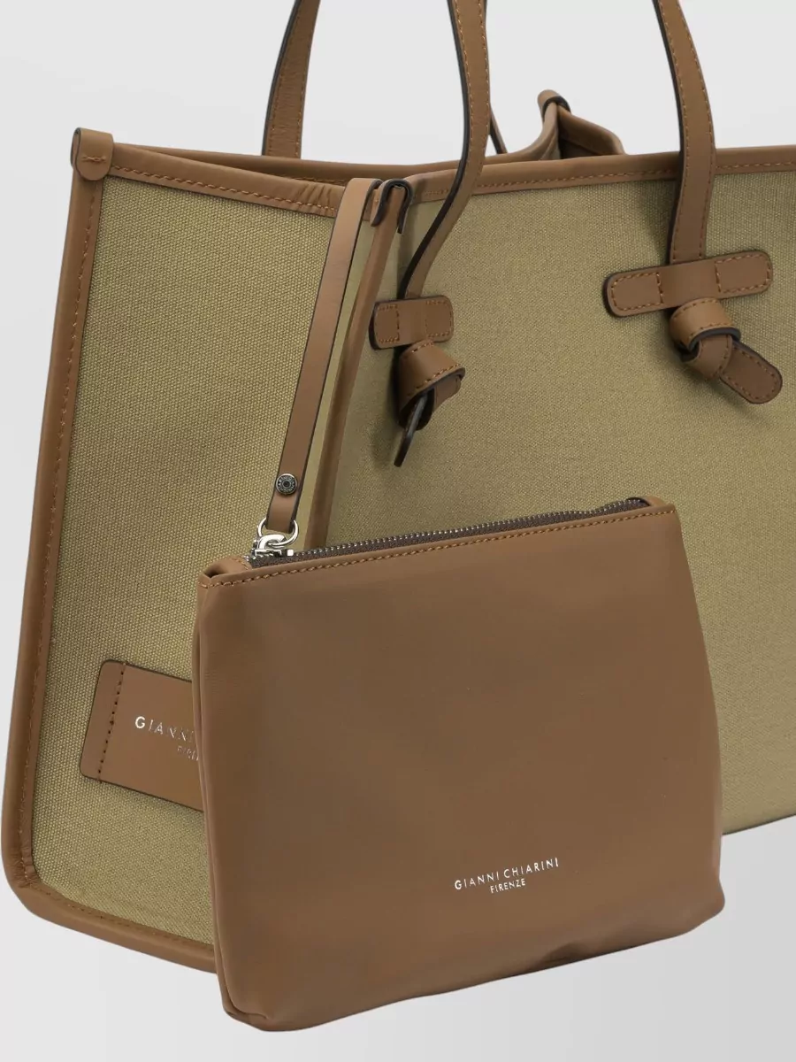 Gianni Chiarini Versatile Shoulder Bags Dual Handles