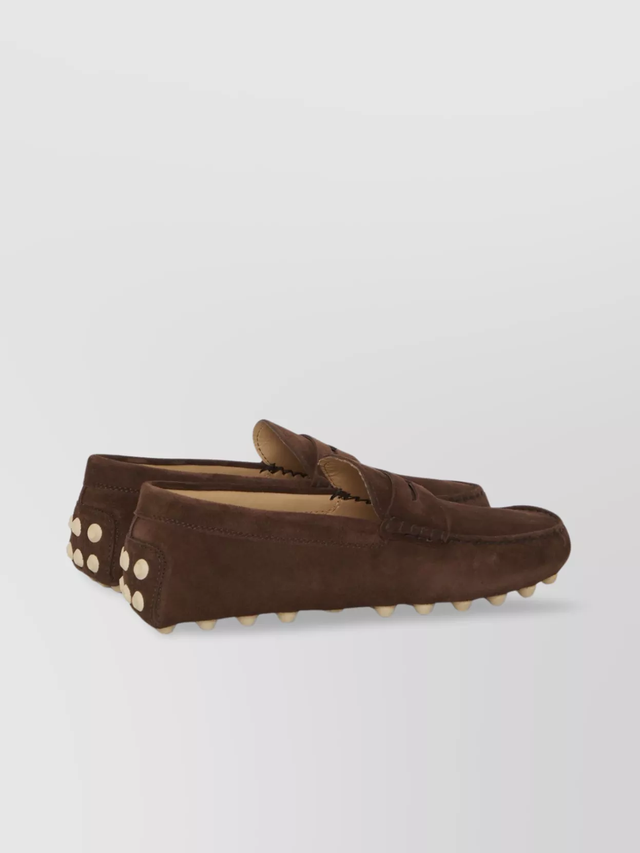 Tod's Penny Strap Detail Gommino Loafers