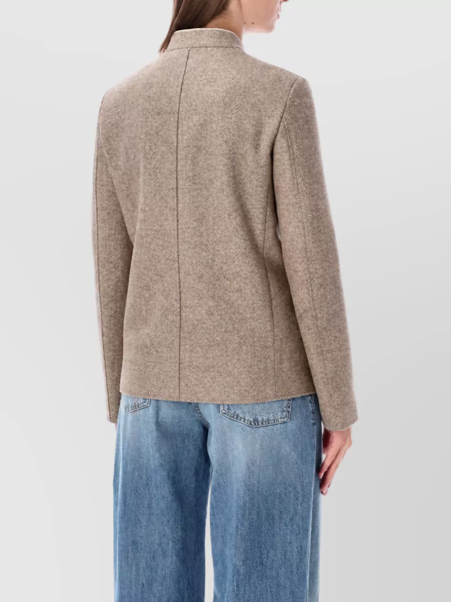 Fortela Virgin Wool Single-Breasted Coat