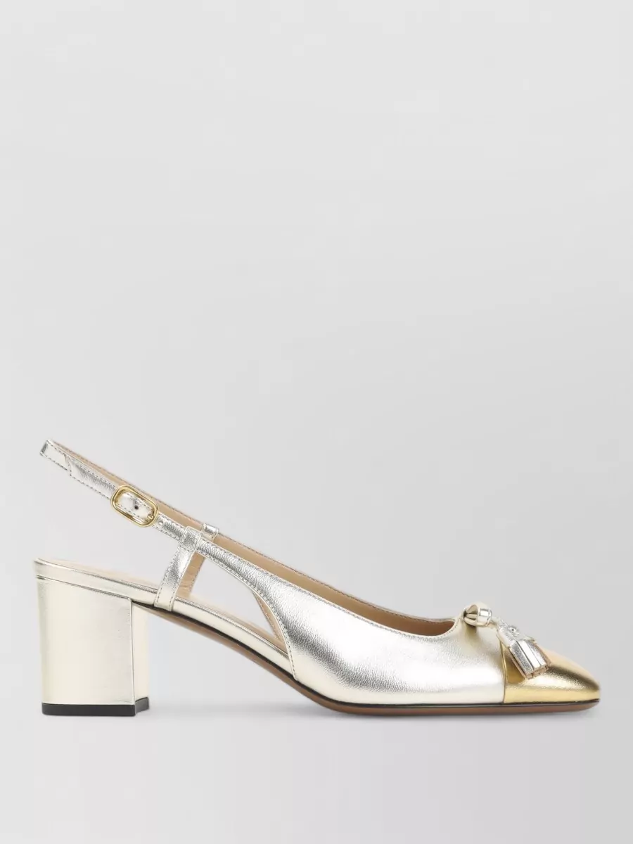 Valentino Garavani Leather Slingback Pumps