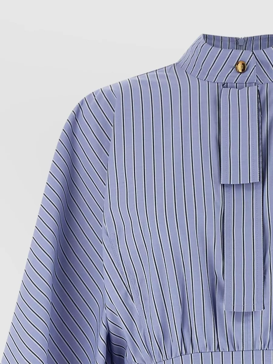 Zimmermann Striped Mini Shirt Dress