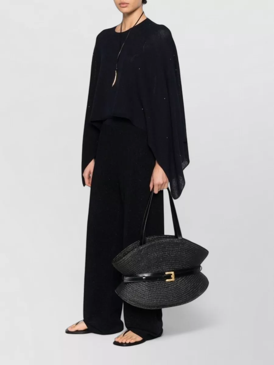 Fabiana Filippi Cotton Wide-Leg Trousers