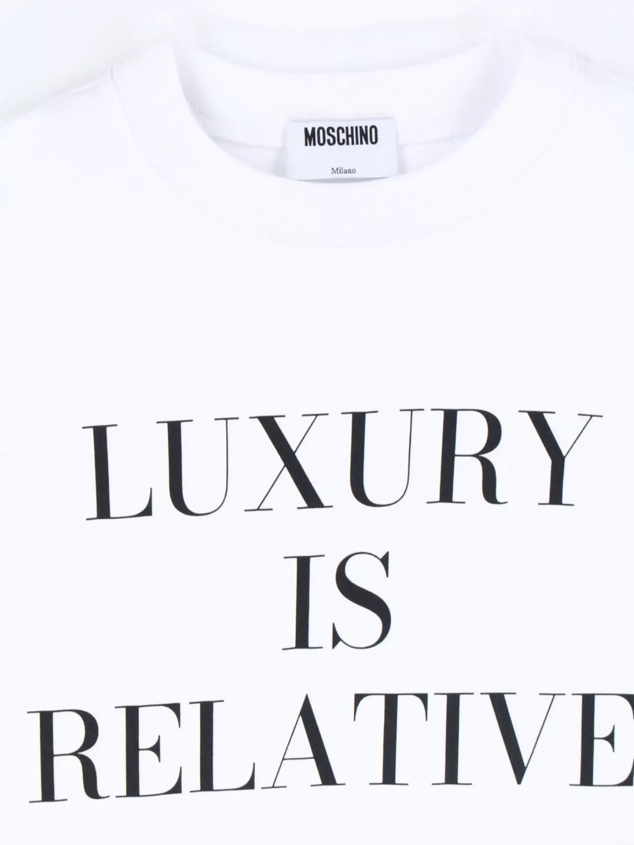 Moschino Cotton Short-Sleeve T-Shirt