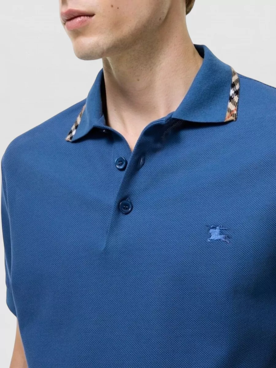 Burberry Cotton Slim-Fit Short-Sleeve Polo Shirt