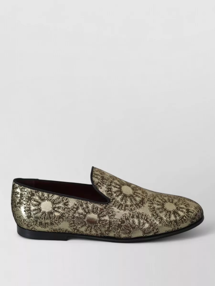 Dolce&Gabbana Jacquard Loafers
