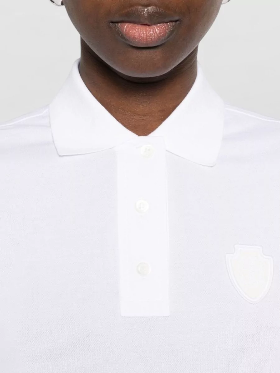 Brunello Cucinelli Cotton Shirt Polo Collar Short Sleeves