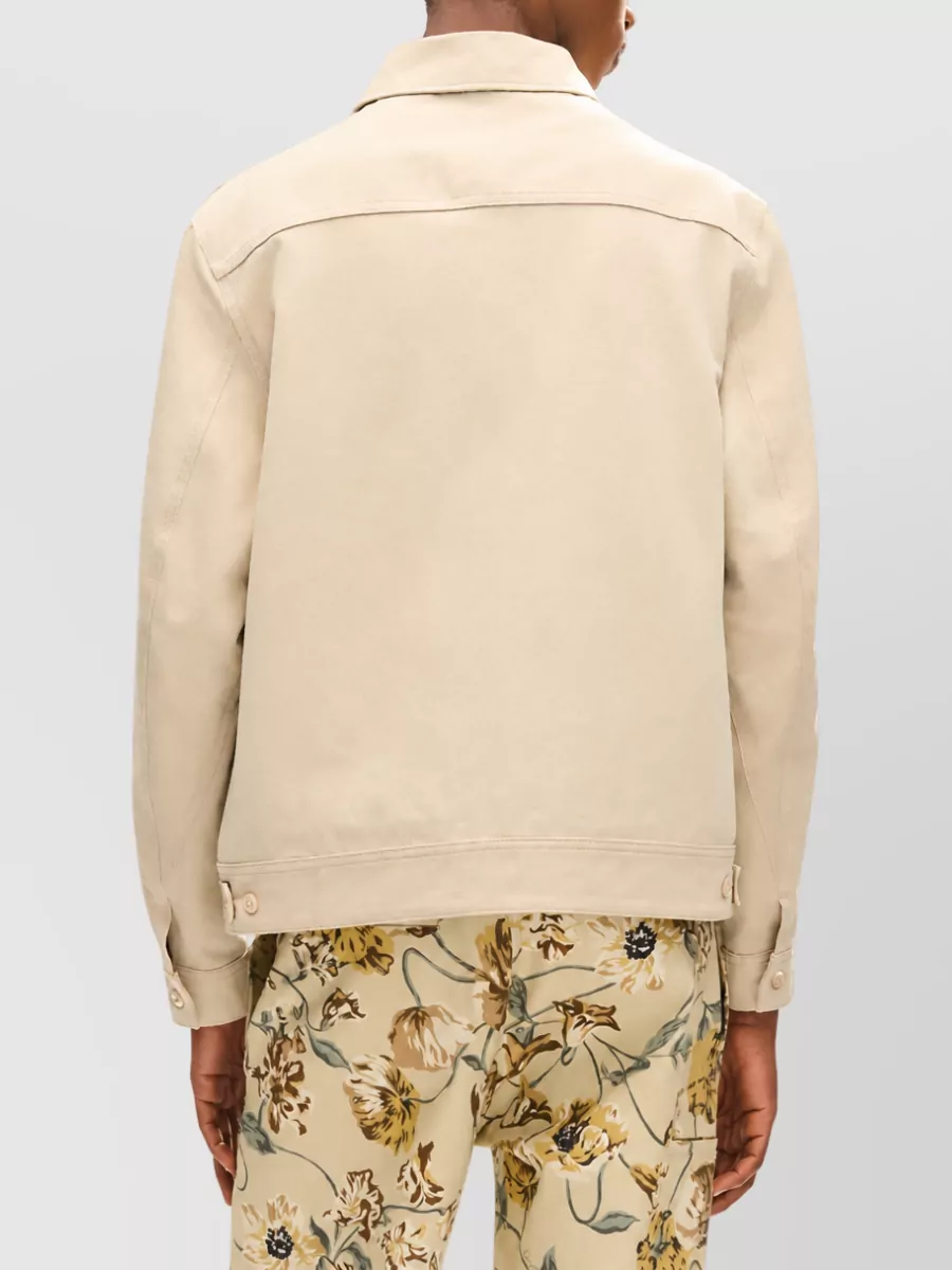 Kenzo Cotton Single Breasted Jacket