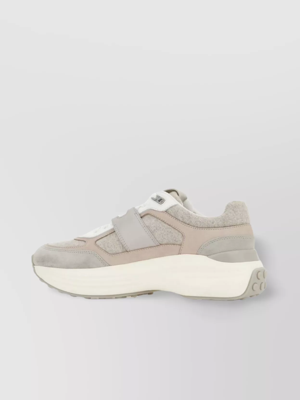 Tod's Fabric And Suede Sneakers
