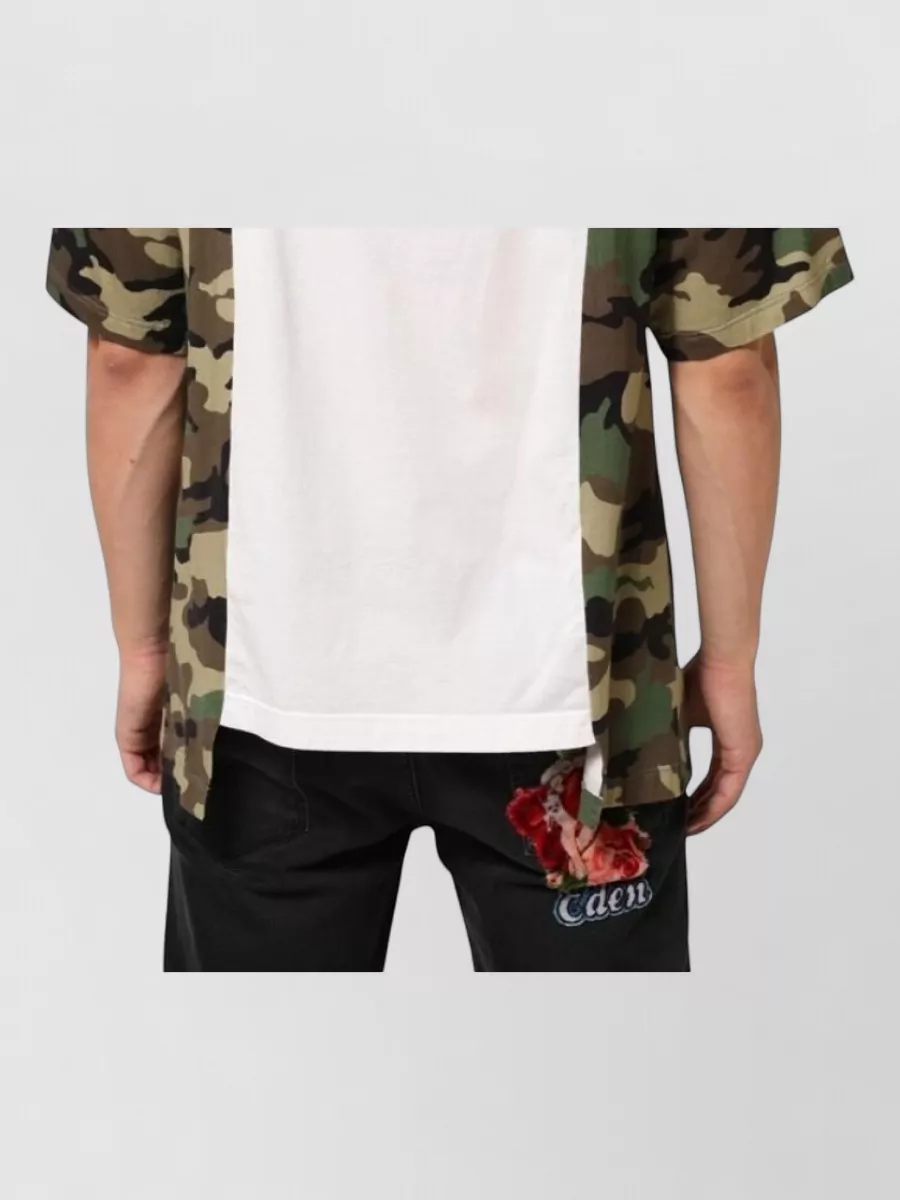 Dolce&Gabbana Camouflage Logo Cotton T-Shirt