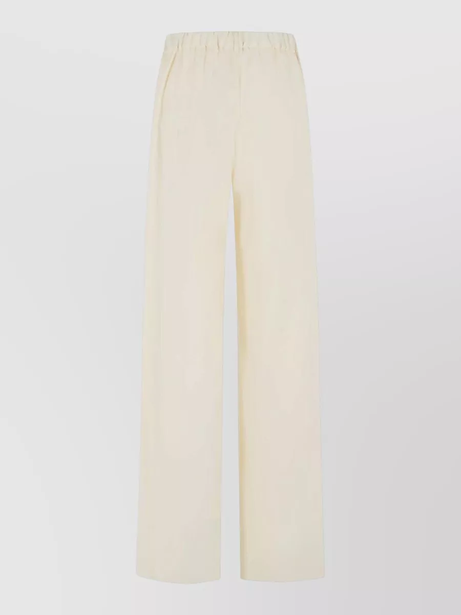 Max Mara virgin wool wide-leg trousers