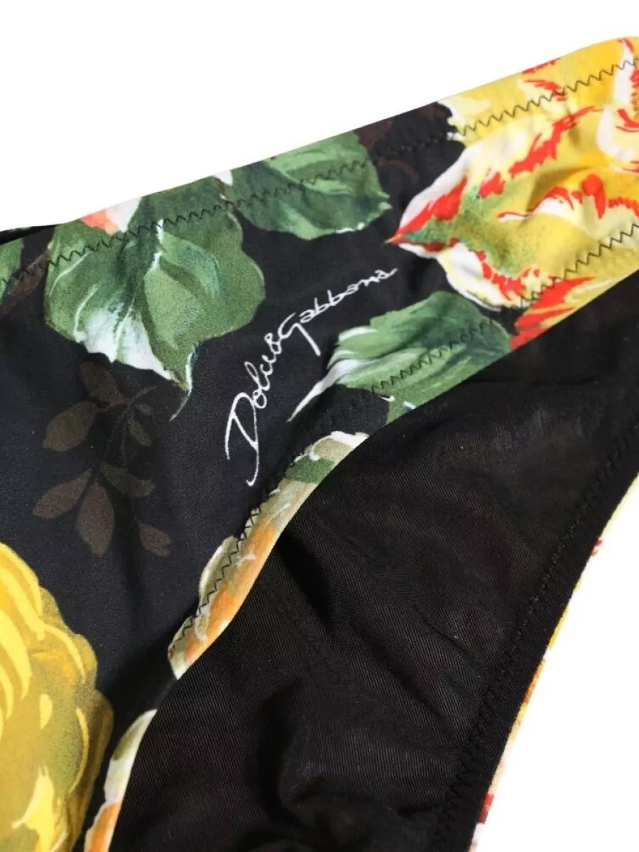 Dolce&Gabbana Floral Print Bikini Briefs
