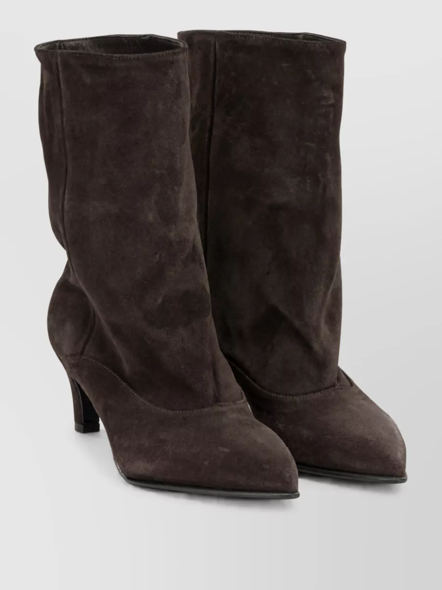 Strategia suede ankle boots
