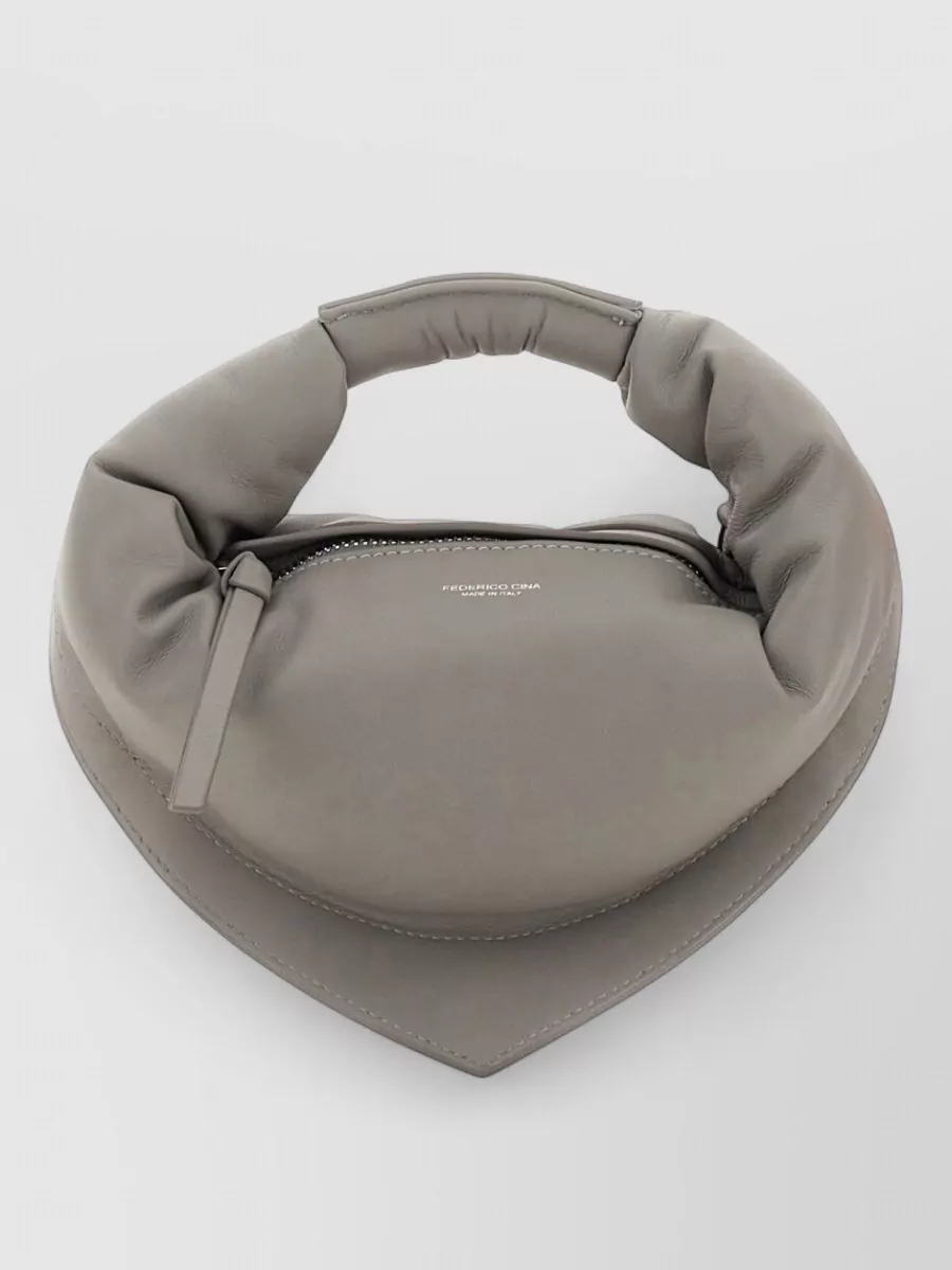 Federico Cina calfskin mini tortellino cross-body bag