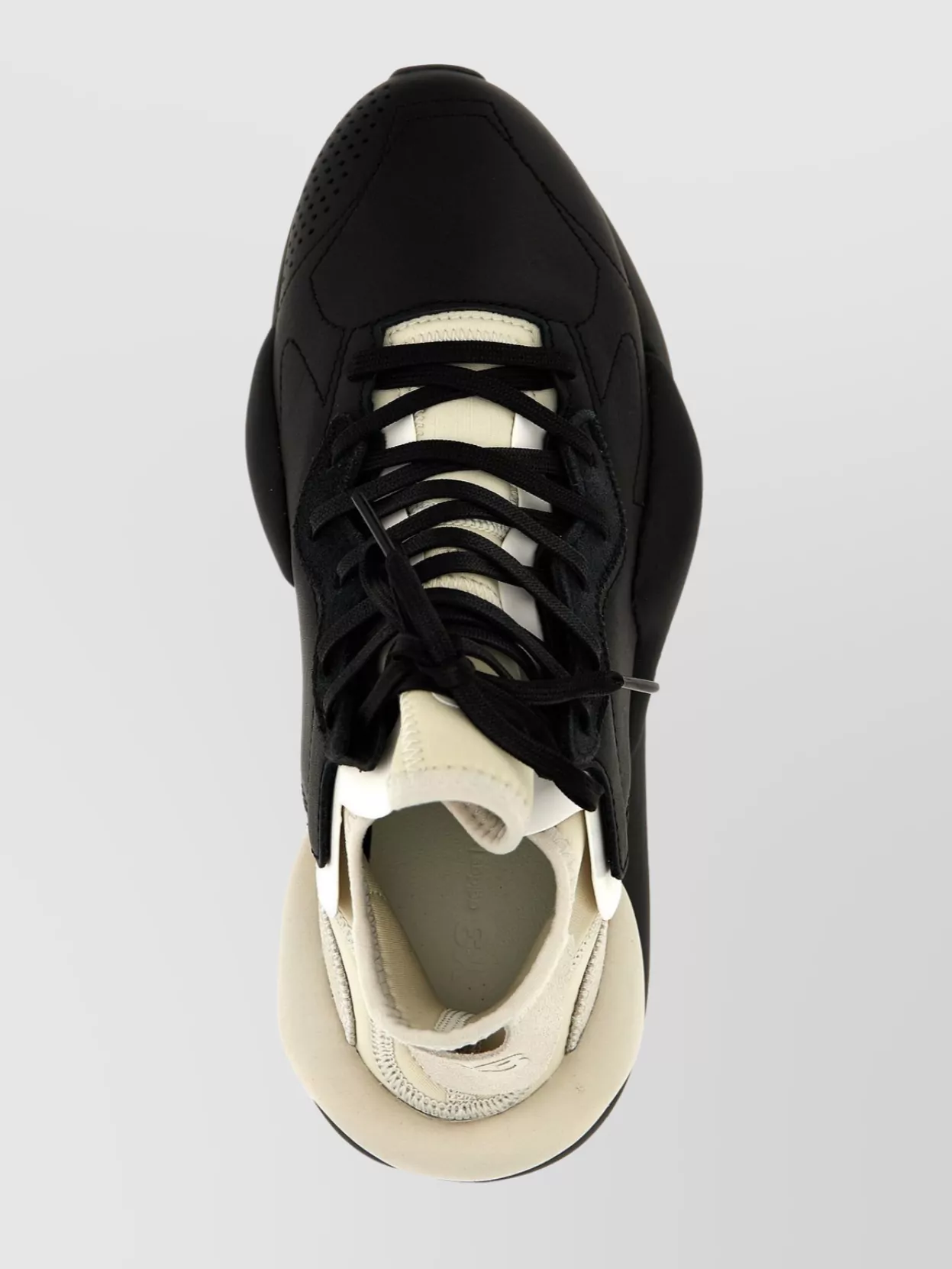 Shop Y-3 Panelled Sneakers With Textured Outsole