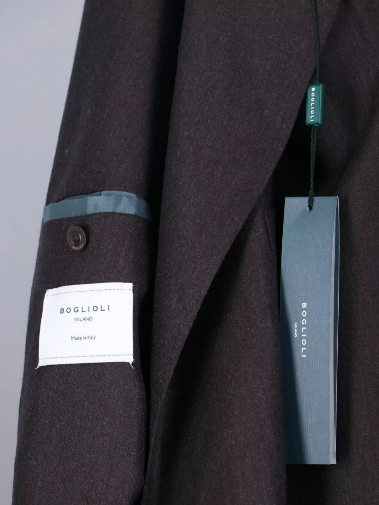 Boglioli Double-Breasted Blazer Flap Pockets