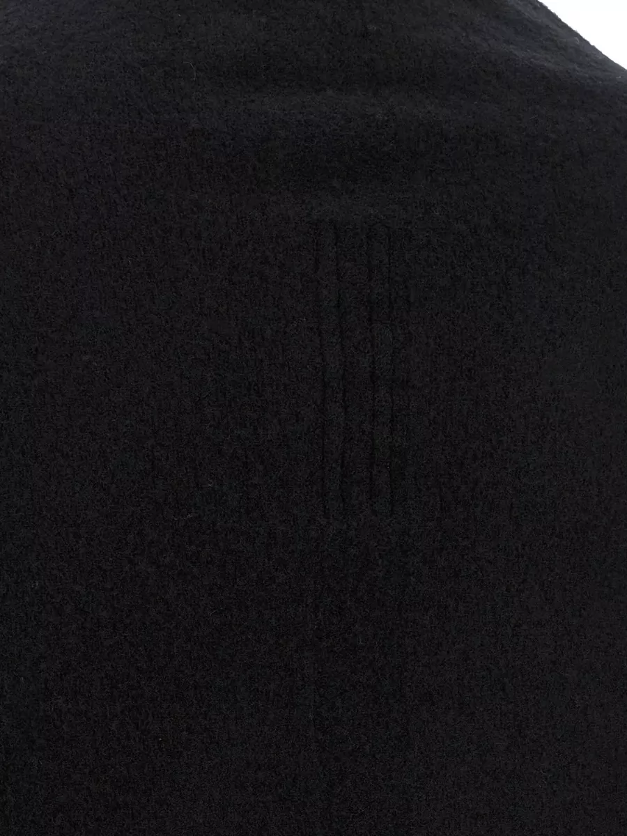 Rick Owens Cashmere Crater High Neck Sweater