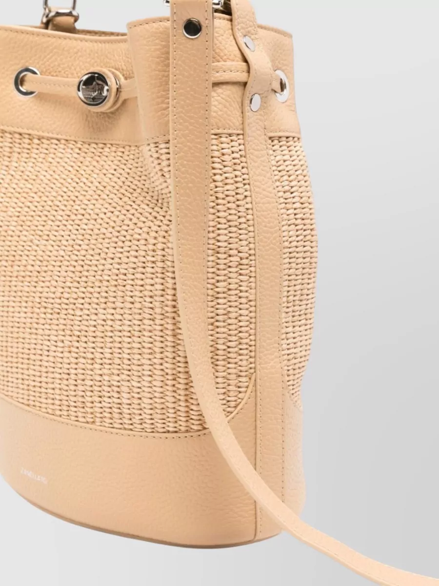 Zanellato Calf Leather Bucket Bag
