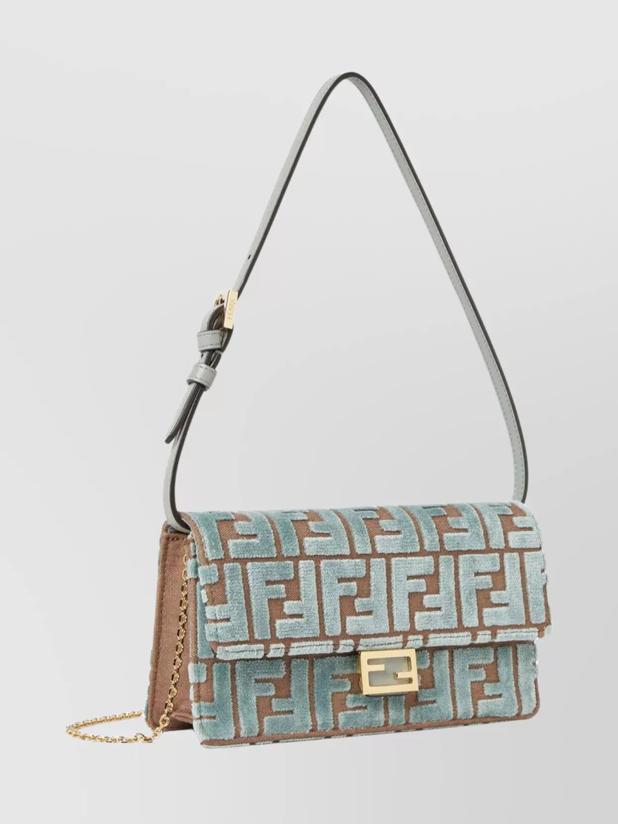 Fendi Chain Wallet Bag Adjustable Strap