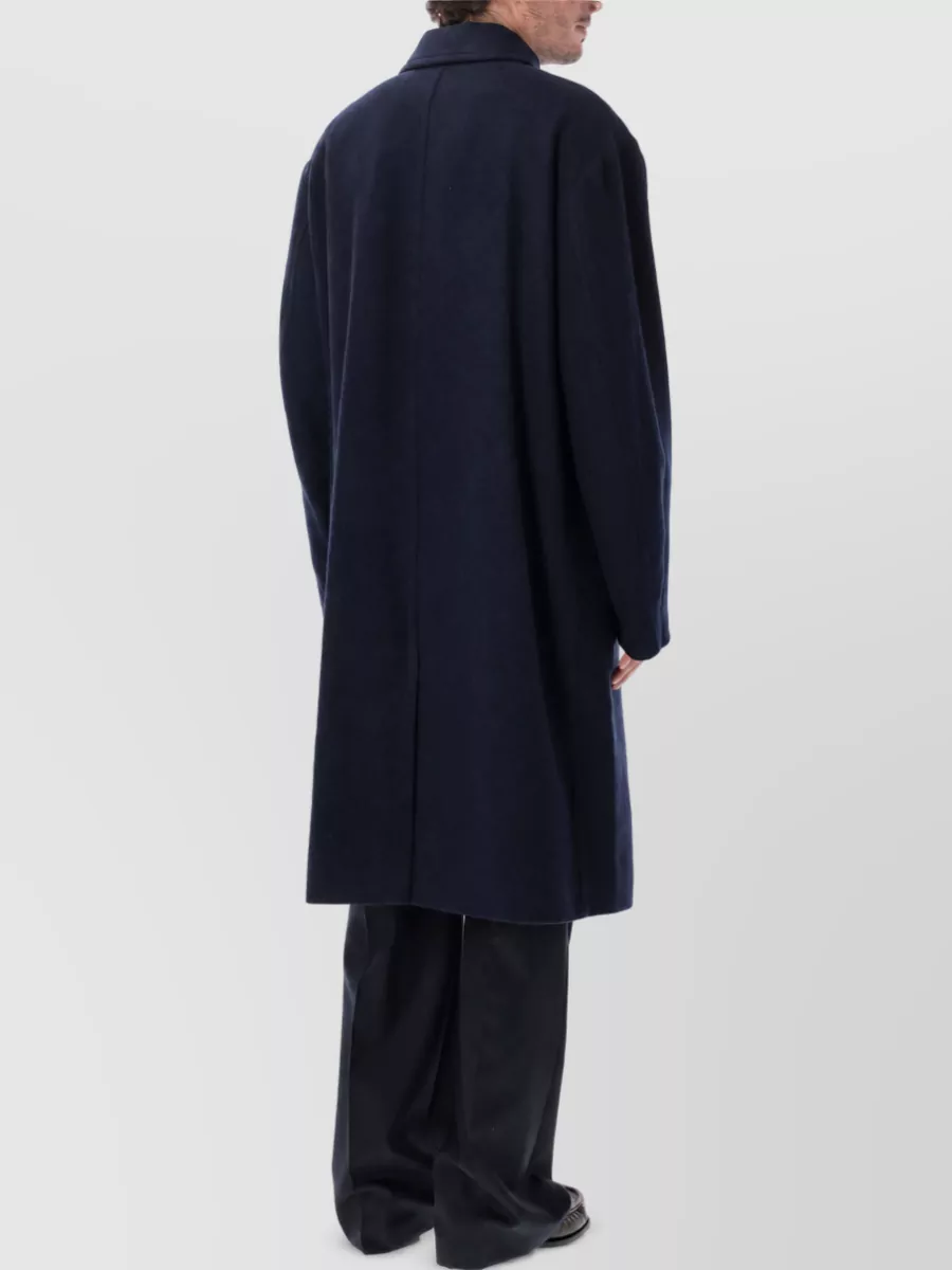 Dries Van Noten Wool Single-Breasted Coat