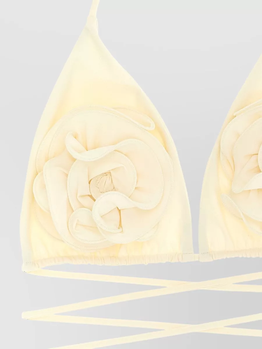 Magda Butrym Re22 Bikini Top Halter Triangle Design