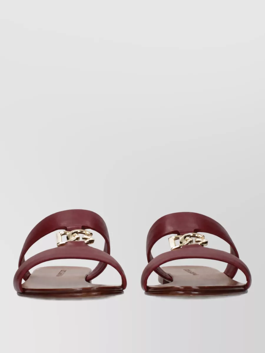 Dolce&Gabbana leather sandals