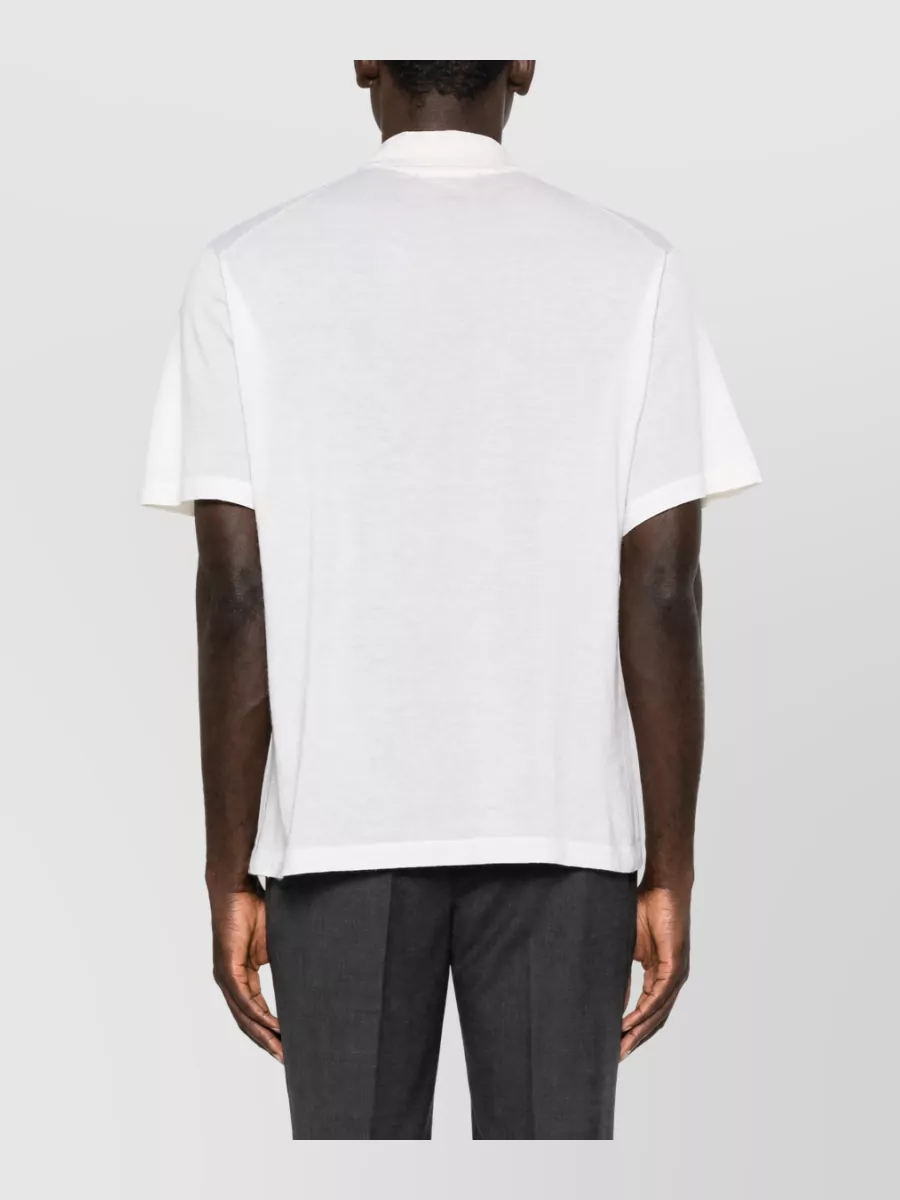 Lisa Yang Ribbed Cashmere Polo Shirt