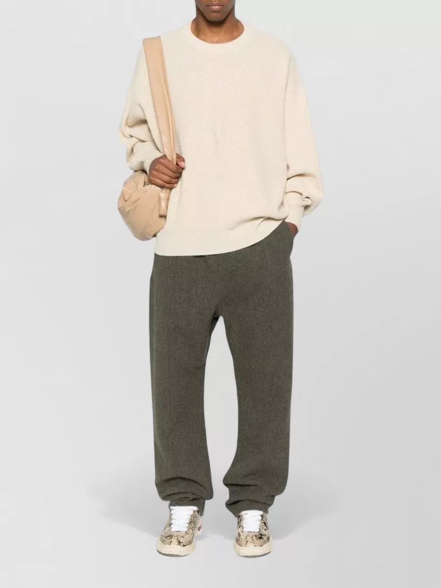 Fear Of God Knit Sweater Featuring Collar Cuffs Waist Hem