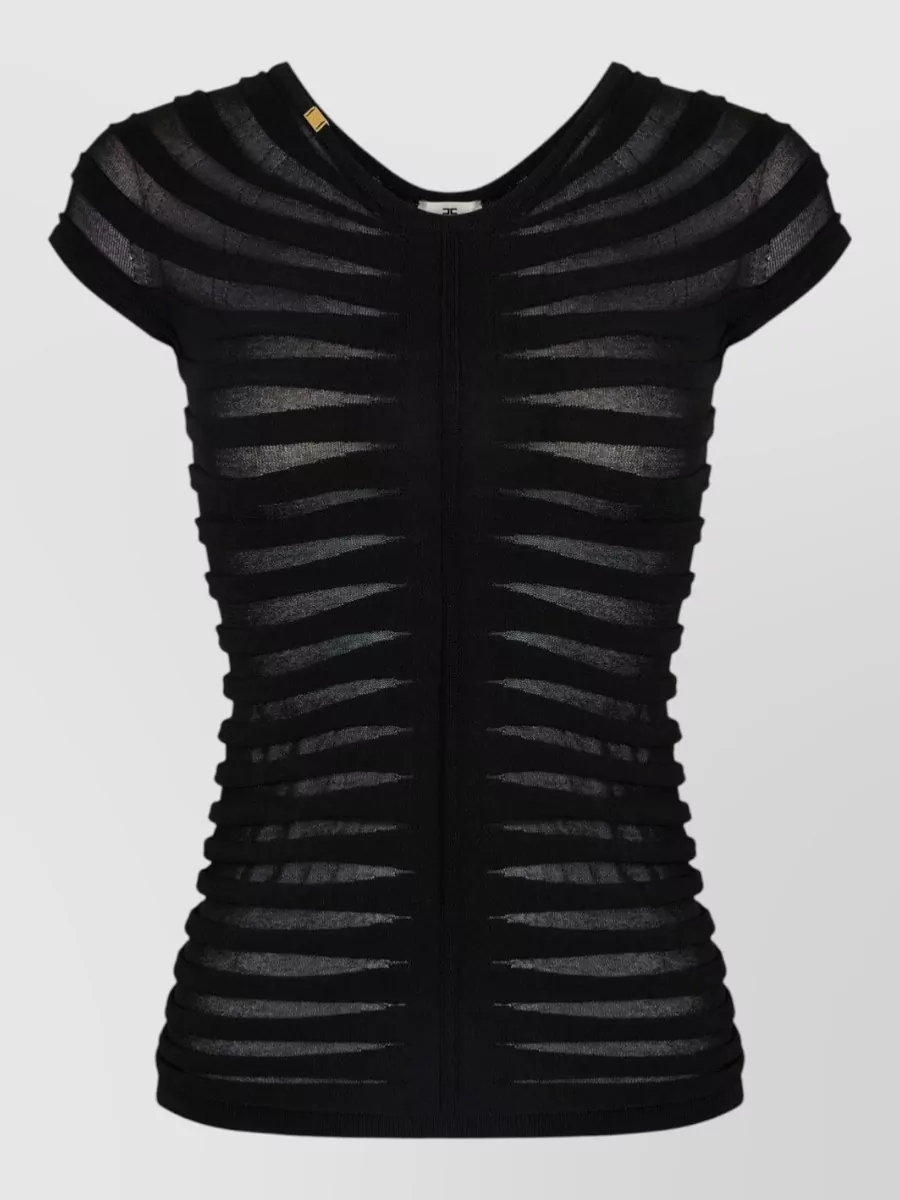 Elisabetta Franchi Fine-Knit Top