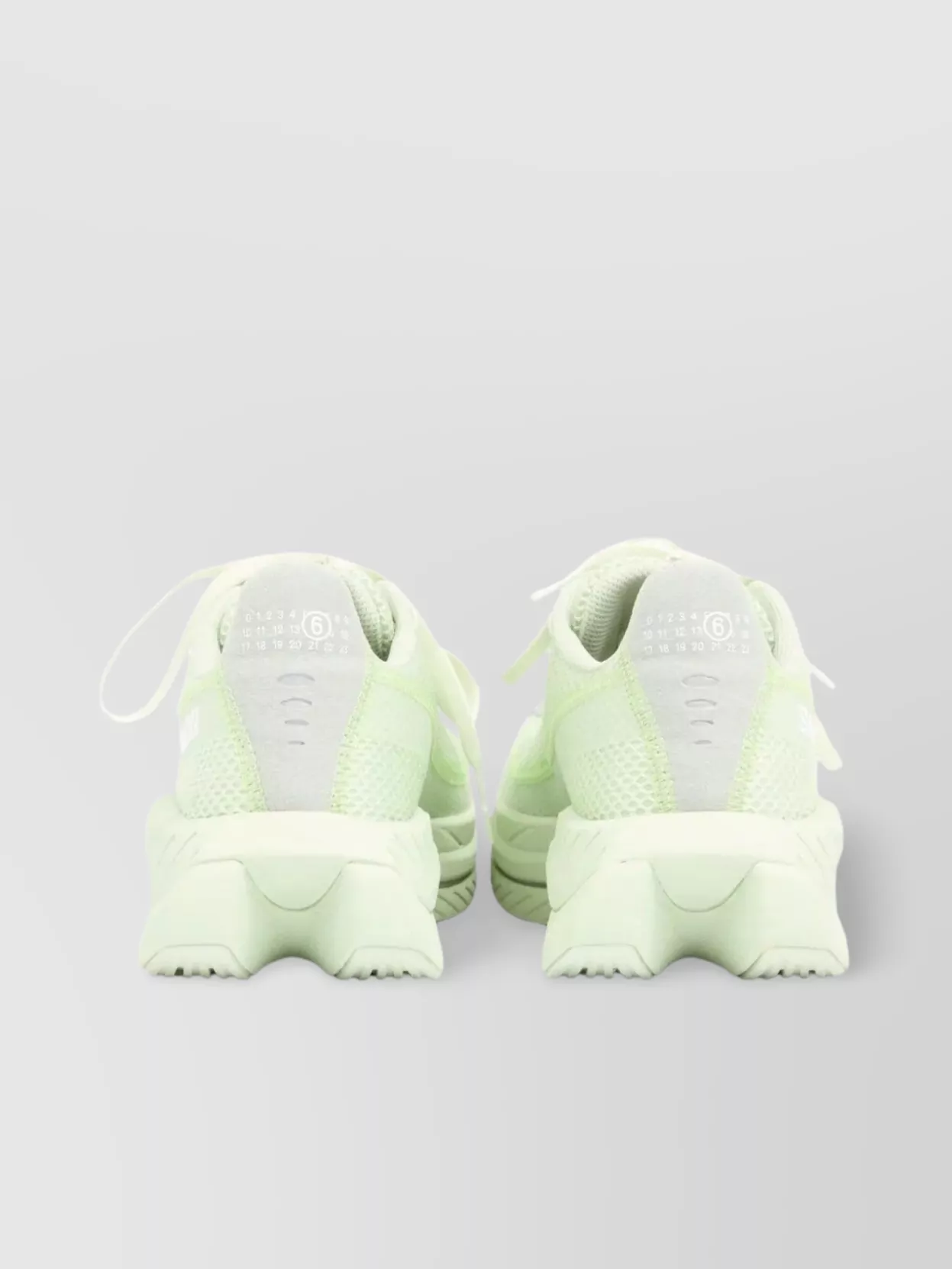 Mm6 Maison Margiela Sneakers Chunky Sole Numeric Graphic Feature