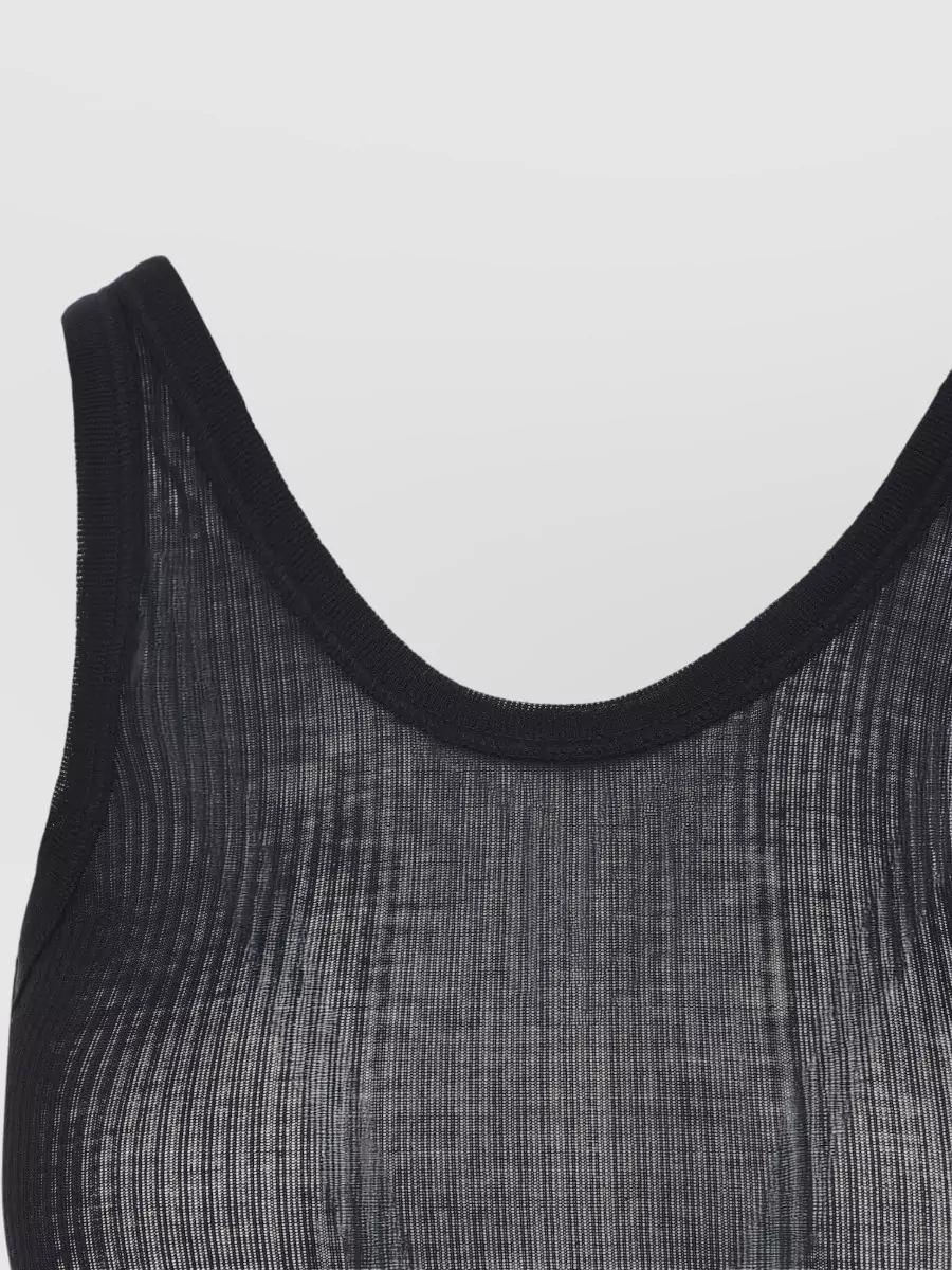 Lemaire Silk Blend Sleeveless Tank Top