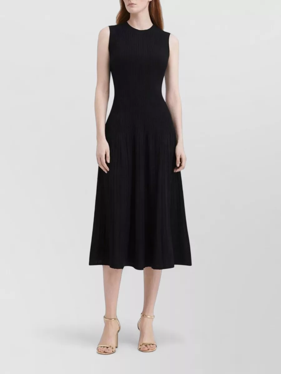 Max Mara Viscose Crepe Midi Dress