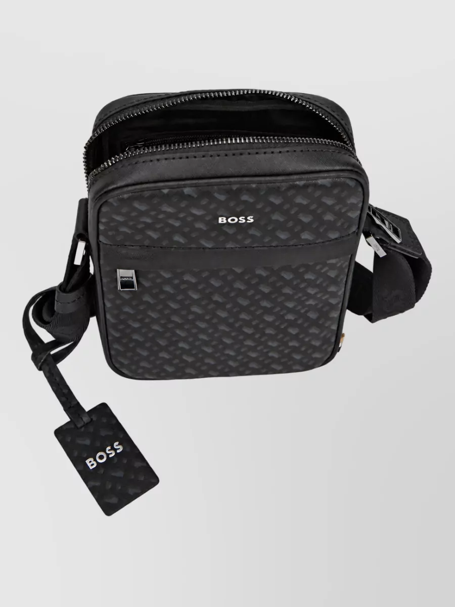 Boss Calfskin Crossbody Bag