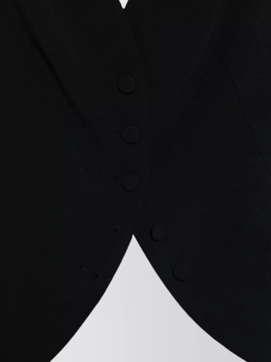 Emporio Armani Sheer-Panel Waistcoat