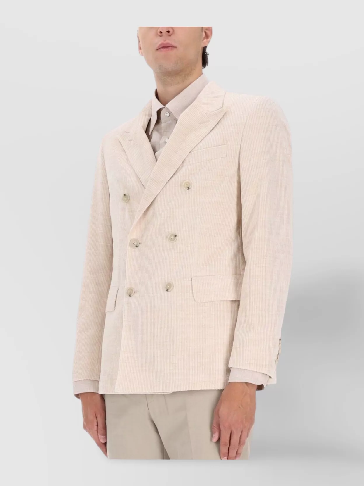 Boss Tailored Double-Breasted Jacket Pockets