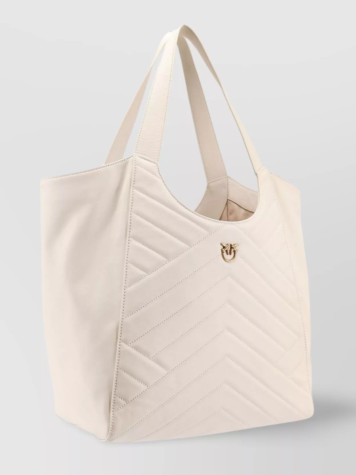 Pinko Quilted Leather Shoulder Bag