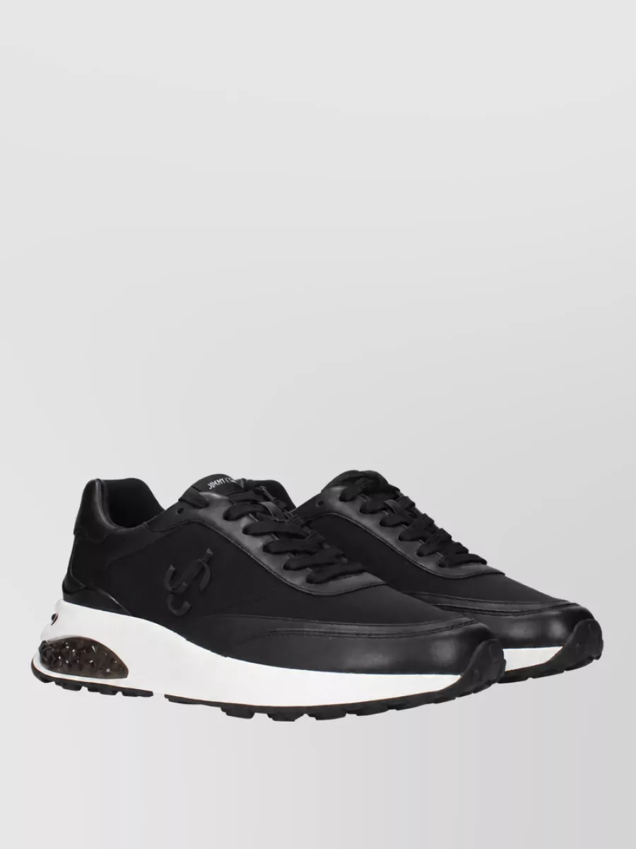 Jimmy Choo Fabric Low-Top Sneakers