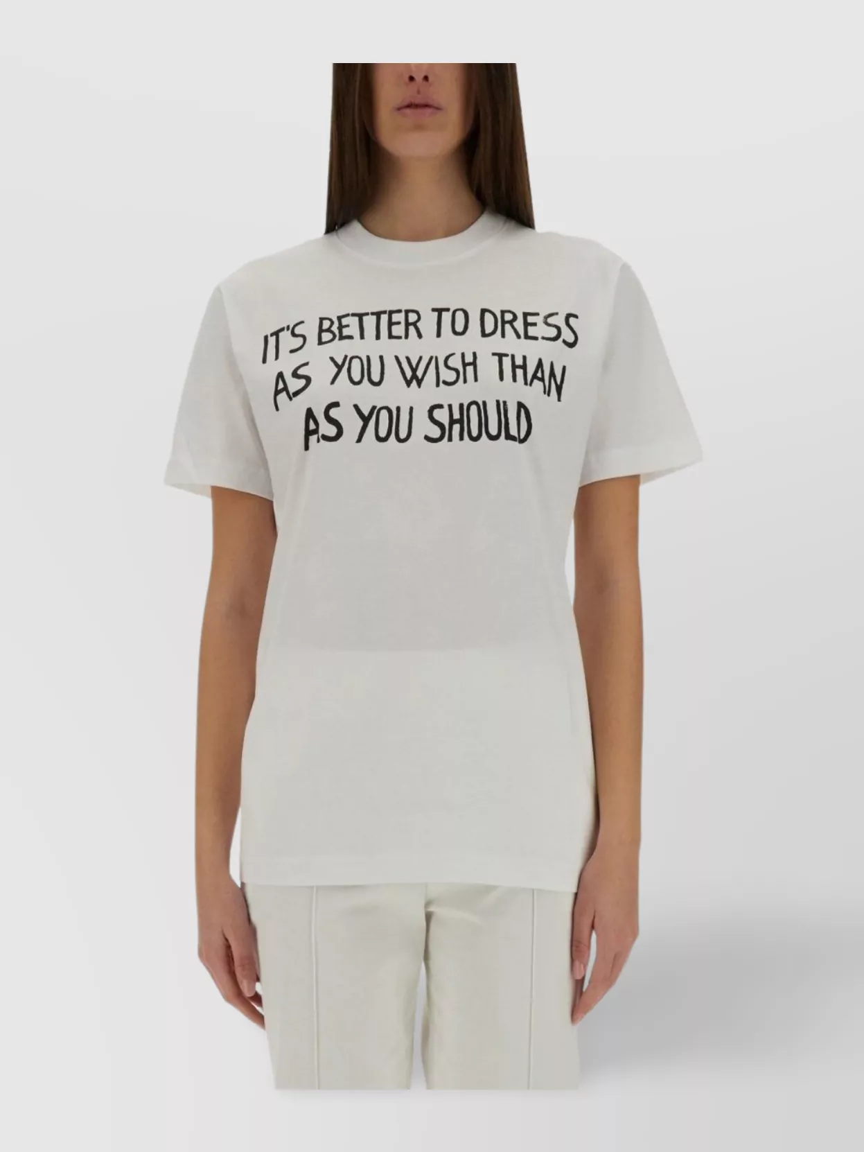 Moschino T-shirt With Lettering Print