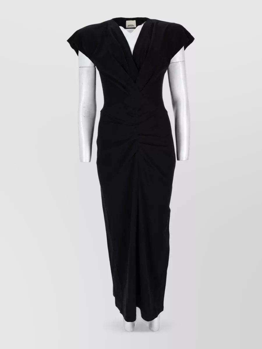 Isabel Marant Cotton wrap maxi dress