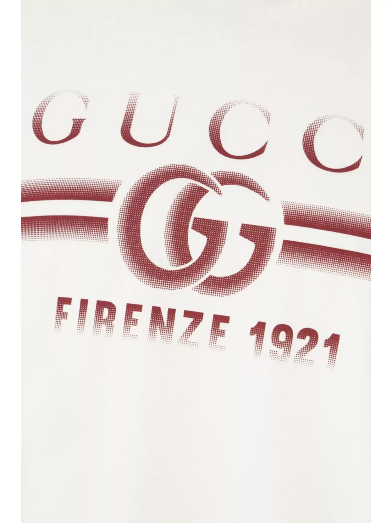 Gucci Graphic Print Crew Neck Short Sleeve T-Shirt