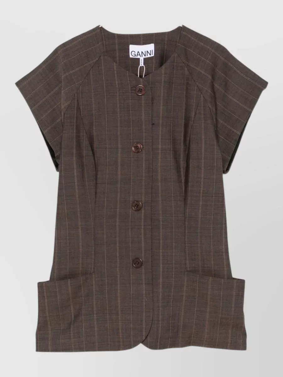 Ganni wool blazer
