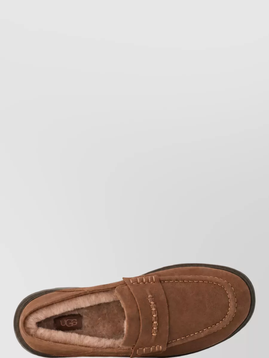 Ugg Leather Penny Loafers