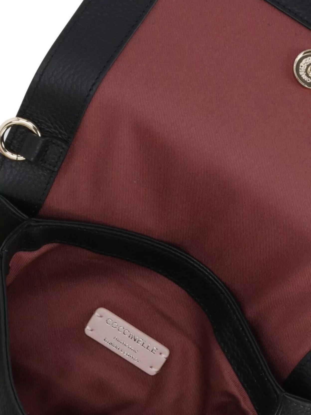 Coccinelle Chain Strap Shoulder Bag With Gold Hardware