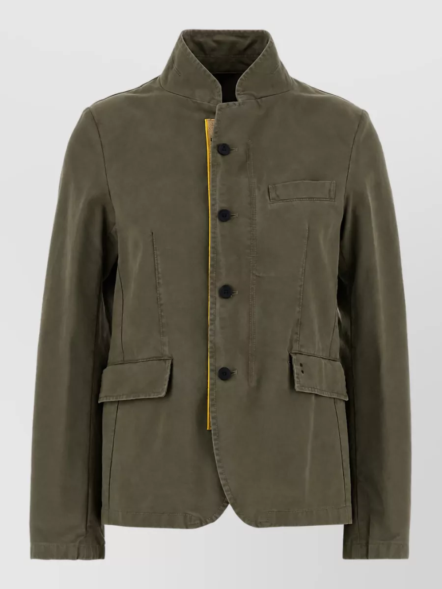 Fendi Cotton single breasted coat