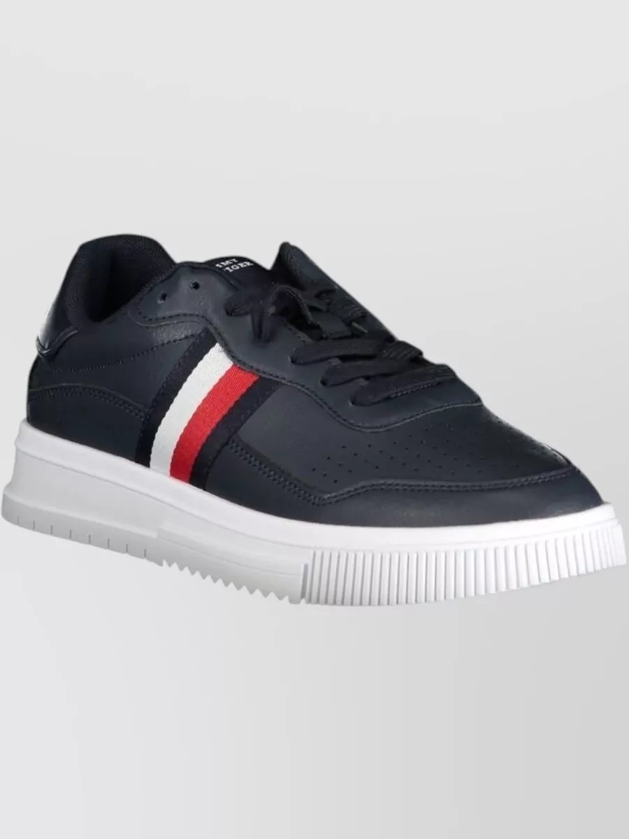 Tommy Hilfiger Leather Low-Top Sneakers