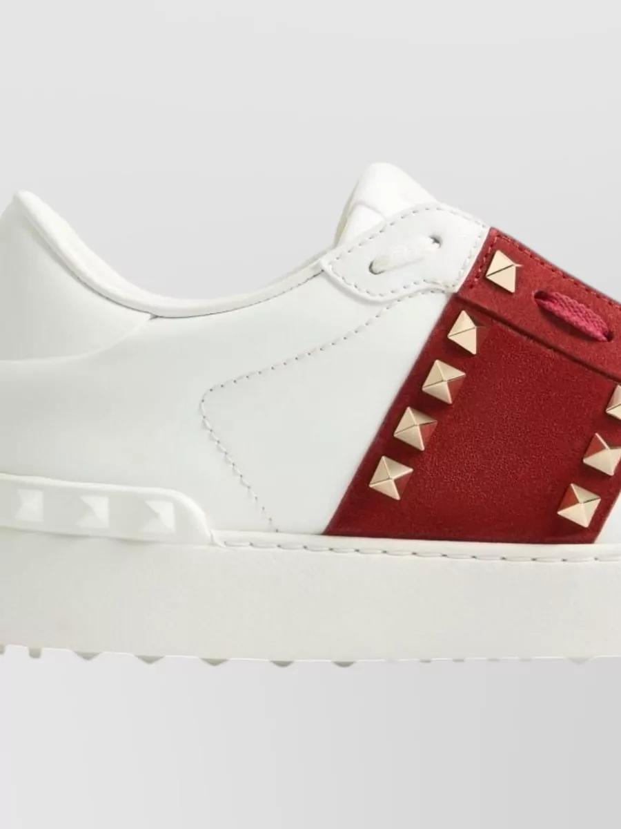 Valentino Garavani Leather Low-Top Sneakers