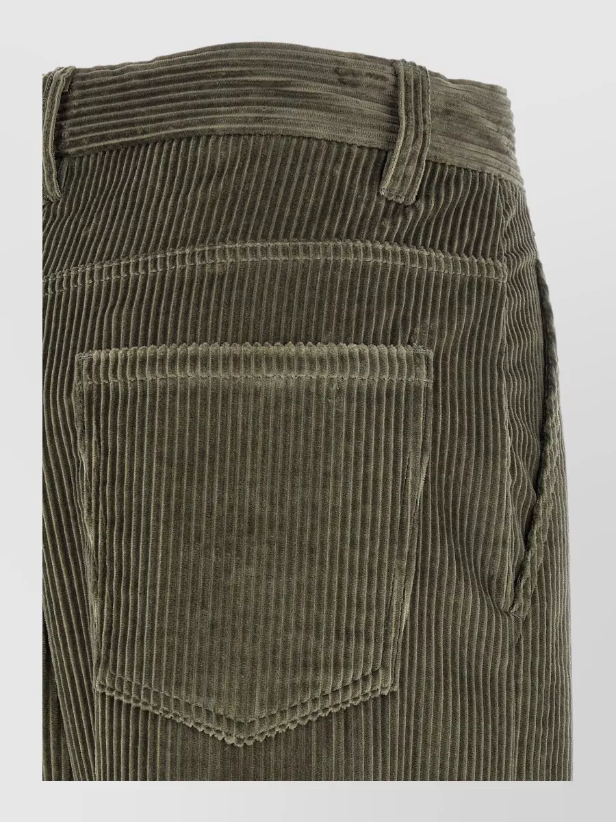 Brunello Cucinelli Corduroy Flared Wide Leg Trousers