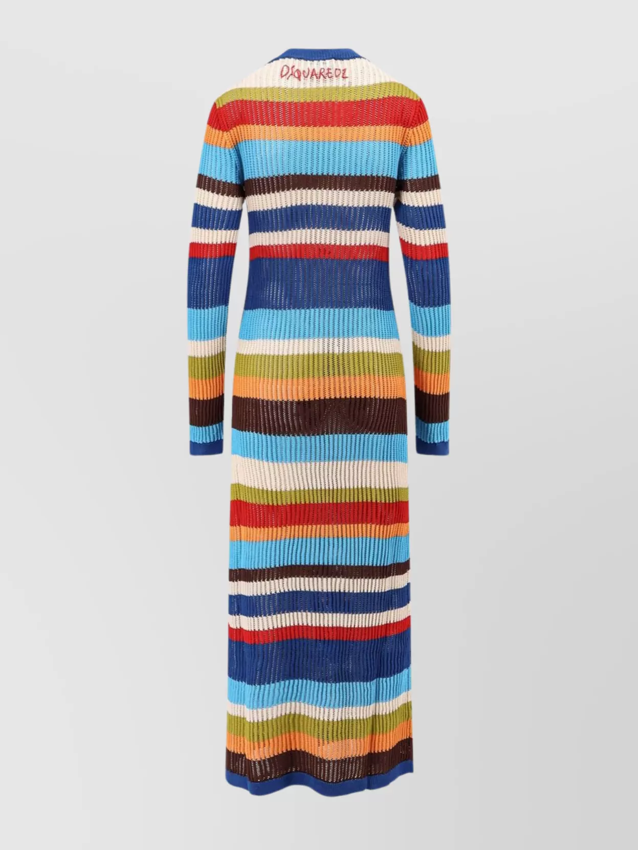 Dsquared2 Summer Lovers Cotton Long Dress