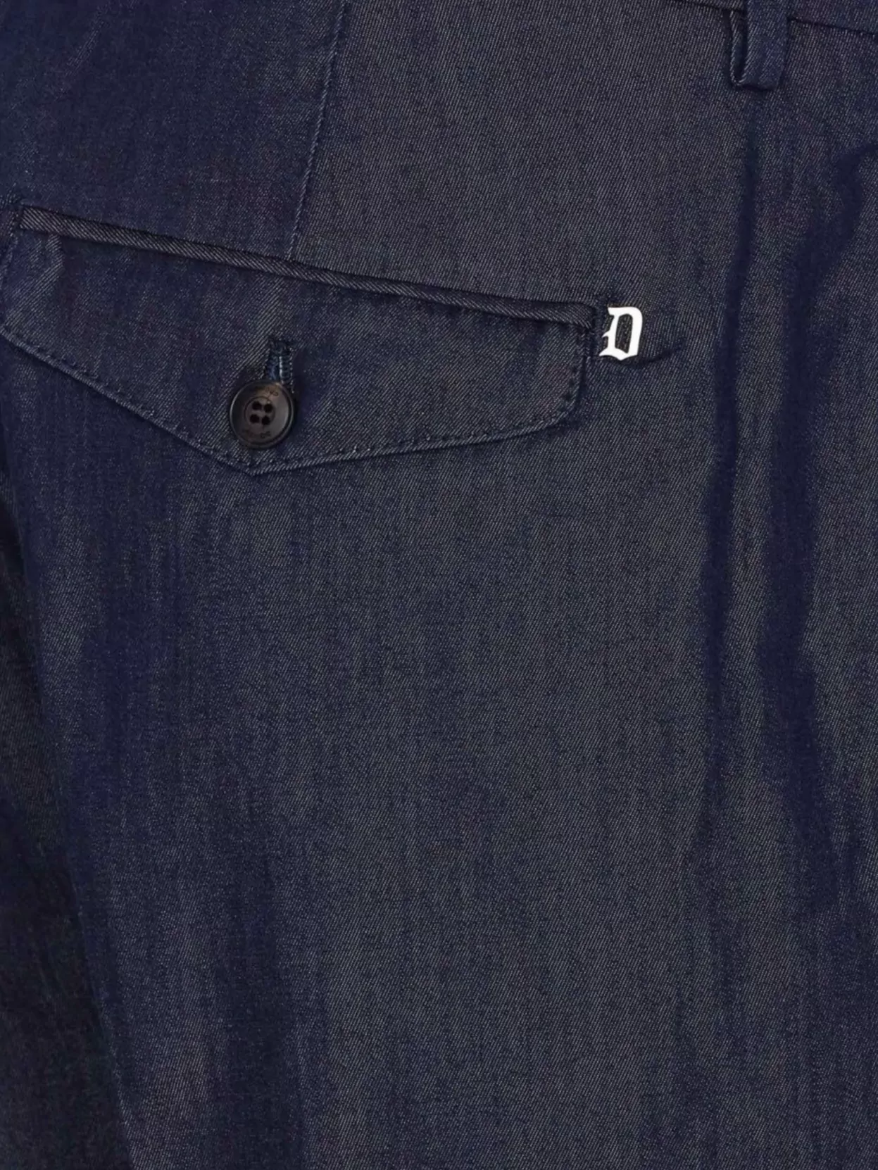 Dondup Tailored Trousers With Front Pleats And Cuffs